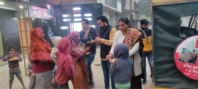 JCI Shahganj City launched Anna Arpan Project